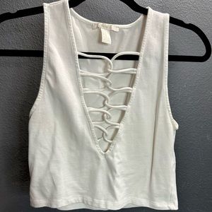 Forever 21 copped tank